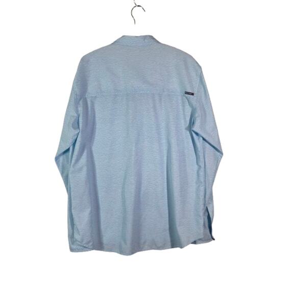 SALT LIFE SLX Vented LongSleeve Button Up Fishing Shirt Mens Size XL - Picture 4 of 12